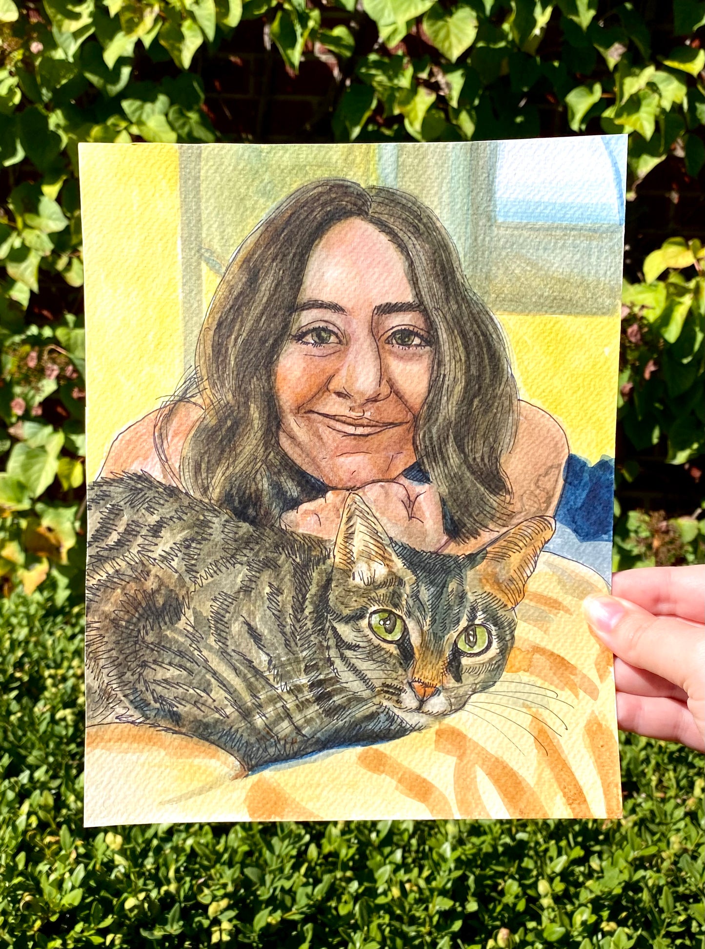 Custom Watercolor Portrait