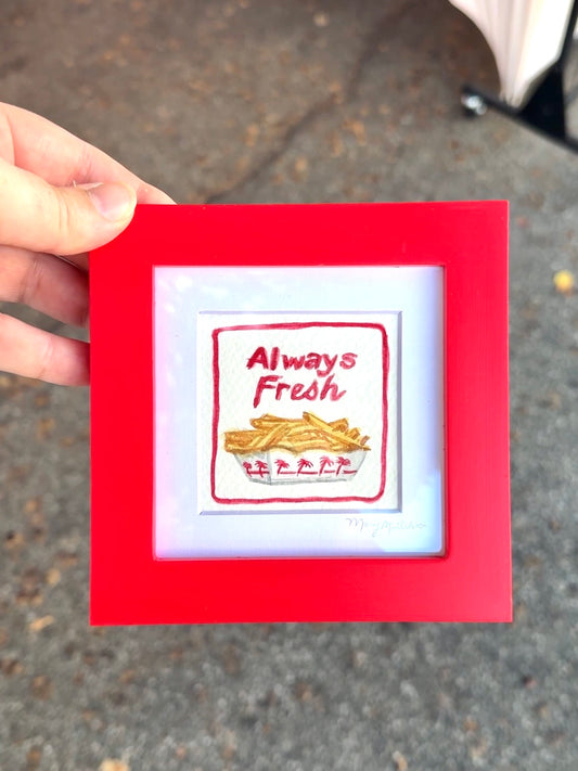 Fun Size Favorite In N Out Watercolor - Always Fresh