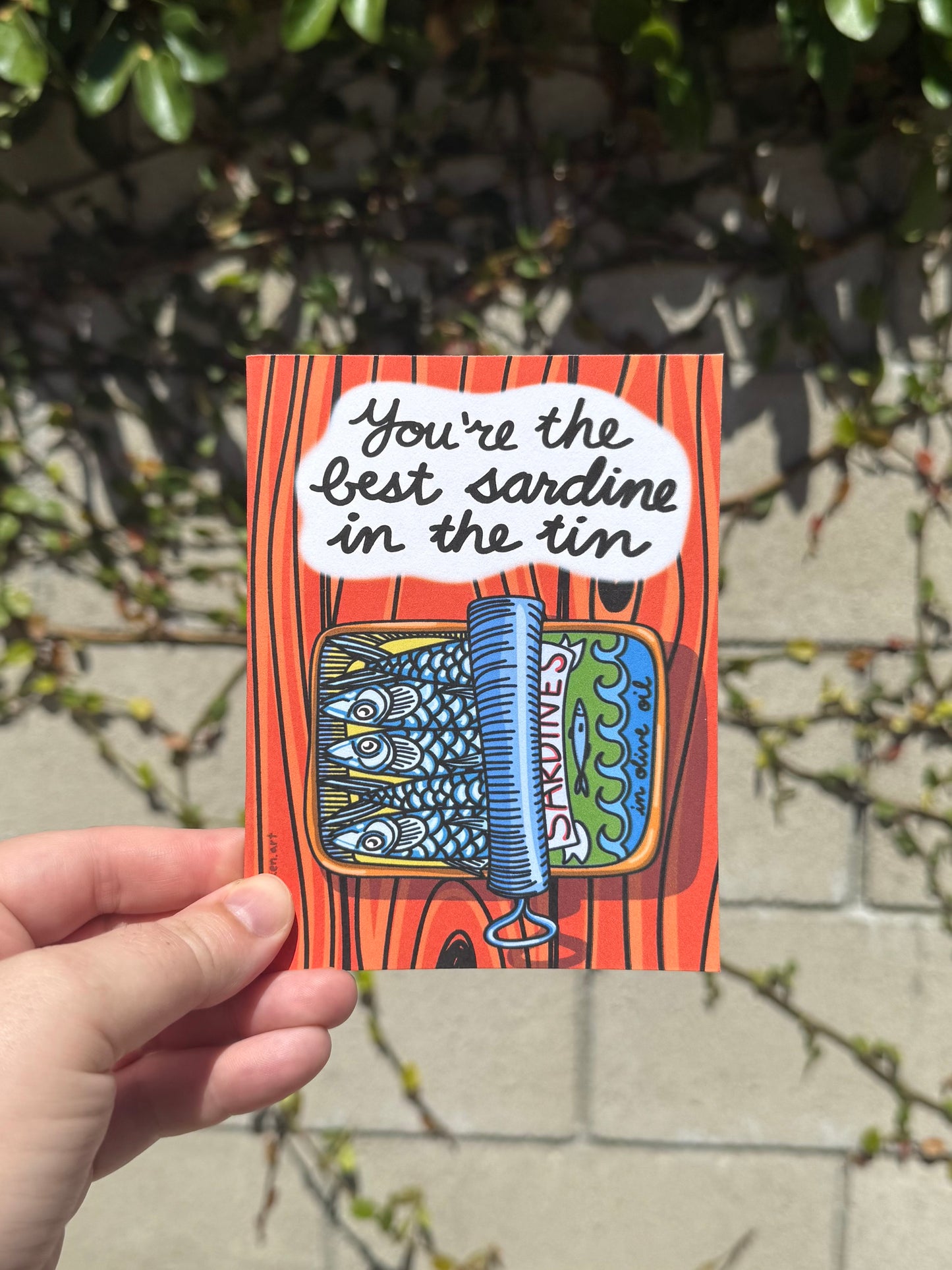You’re The Best Sardine in the Tin