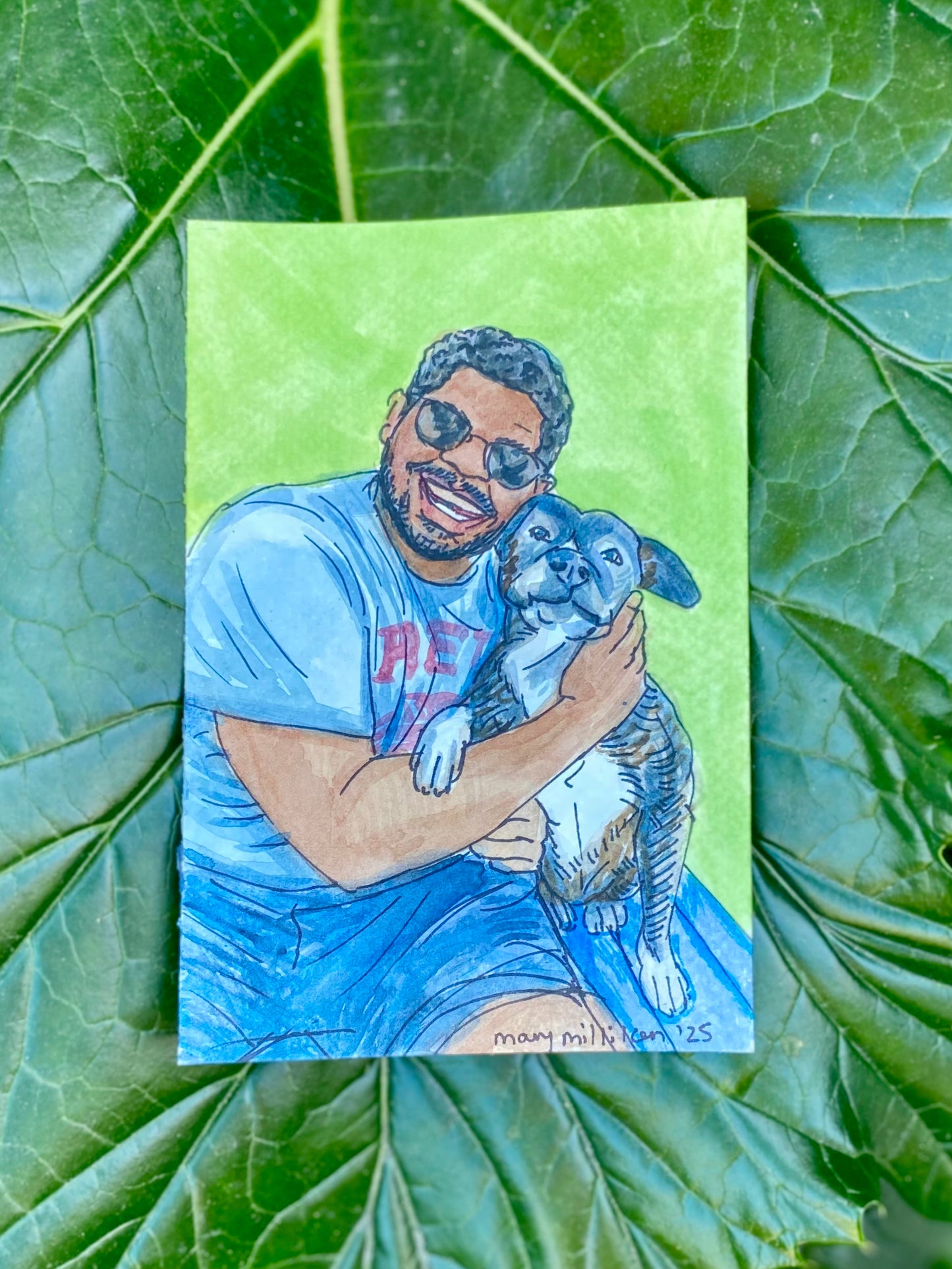Custom Watercolor Portrait