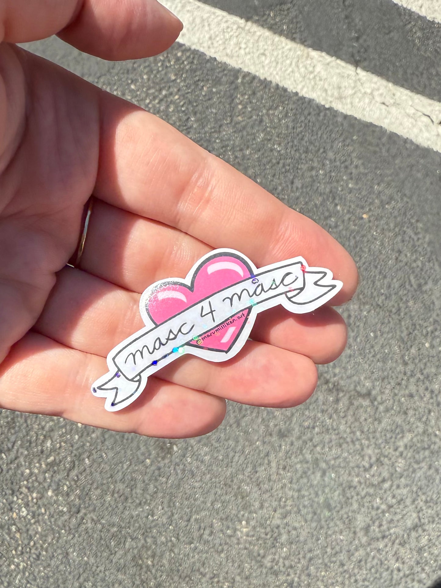 Masc 4 Masc Sticker