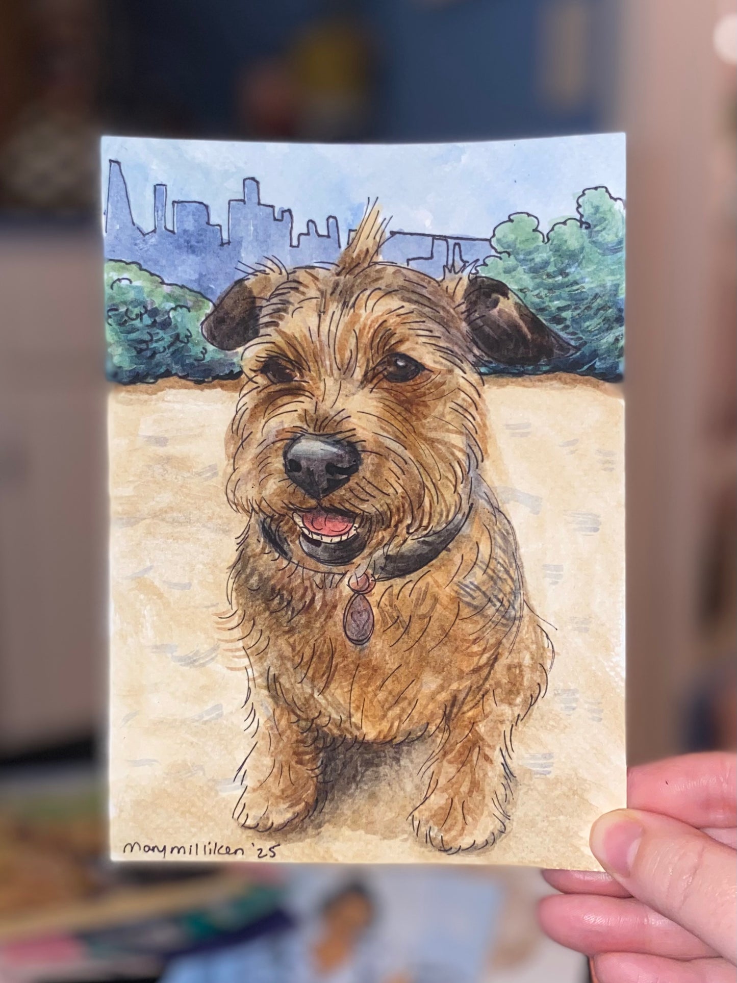 Custom Watercolor Portrait