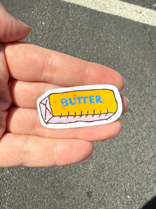 Butter Sticker
