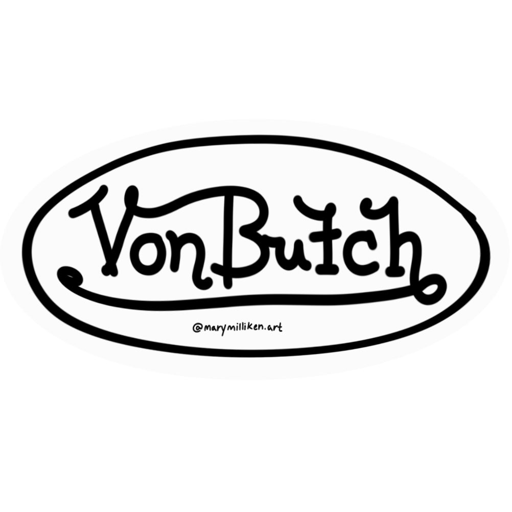 Von Butch Sticker
