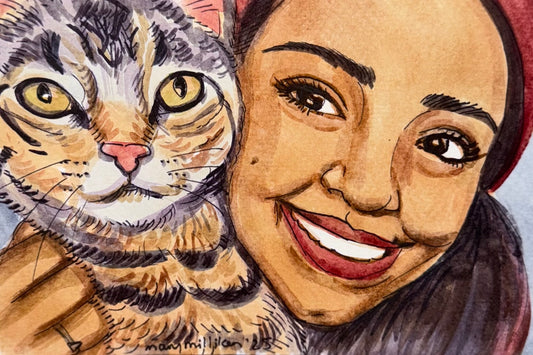 Custom Watercolor Portrait