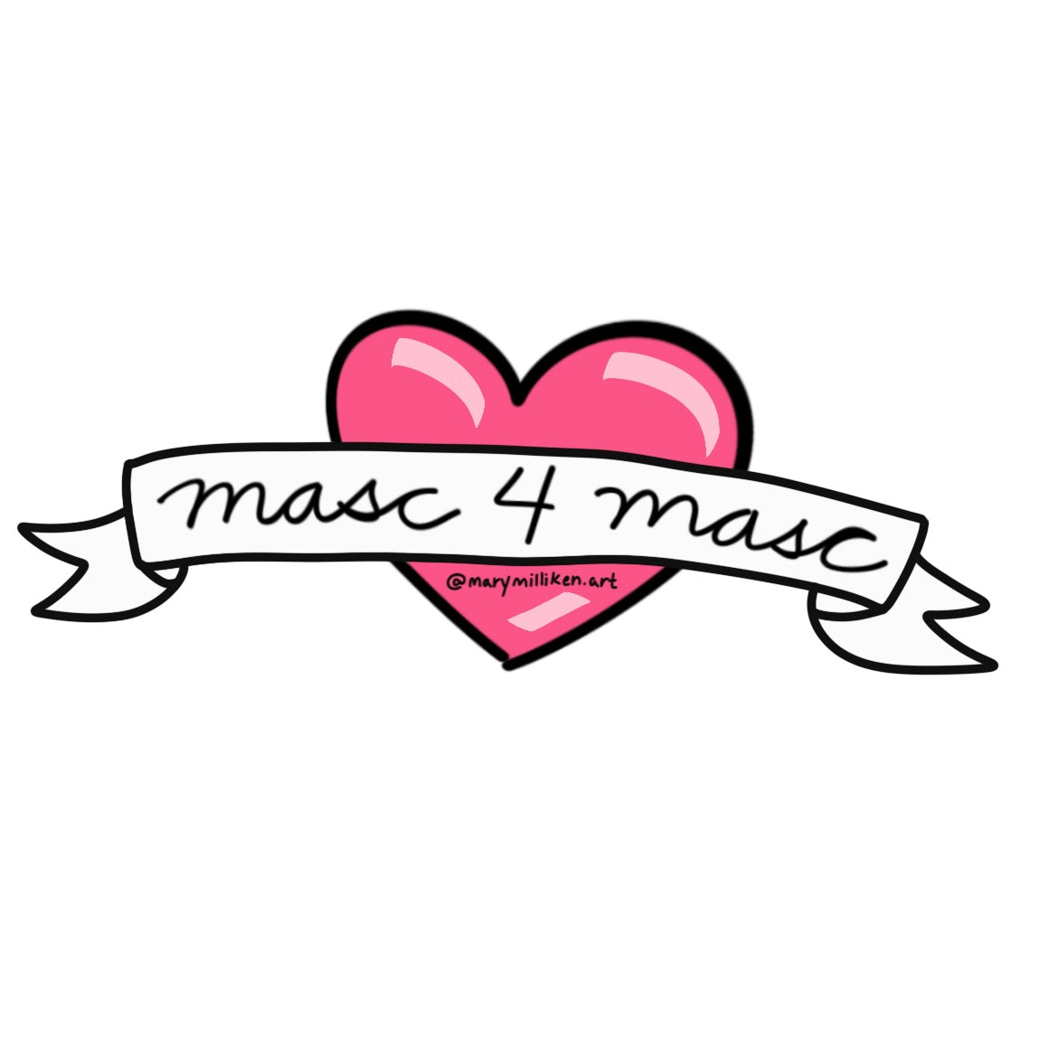 Masc 4 Masc Sticker