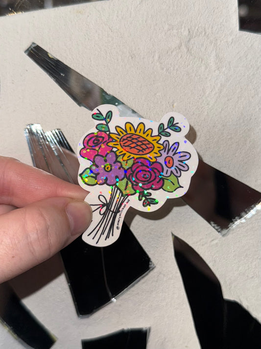 Flower Bouquet Sticker