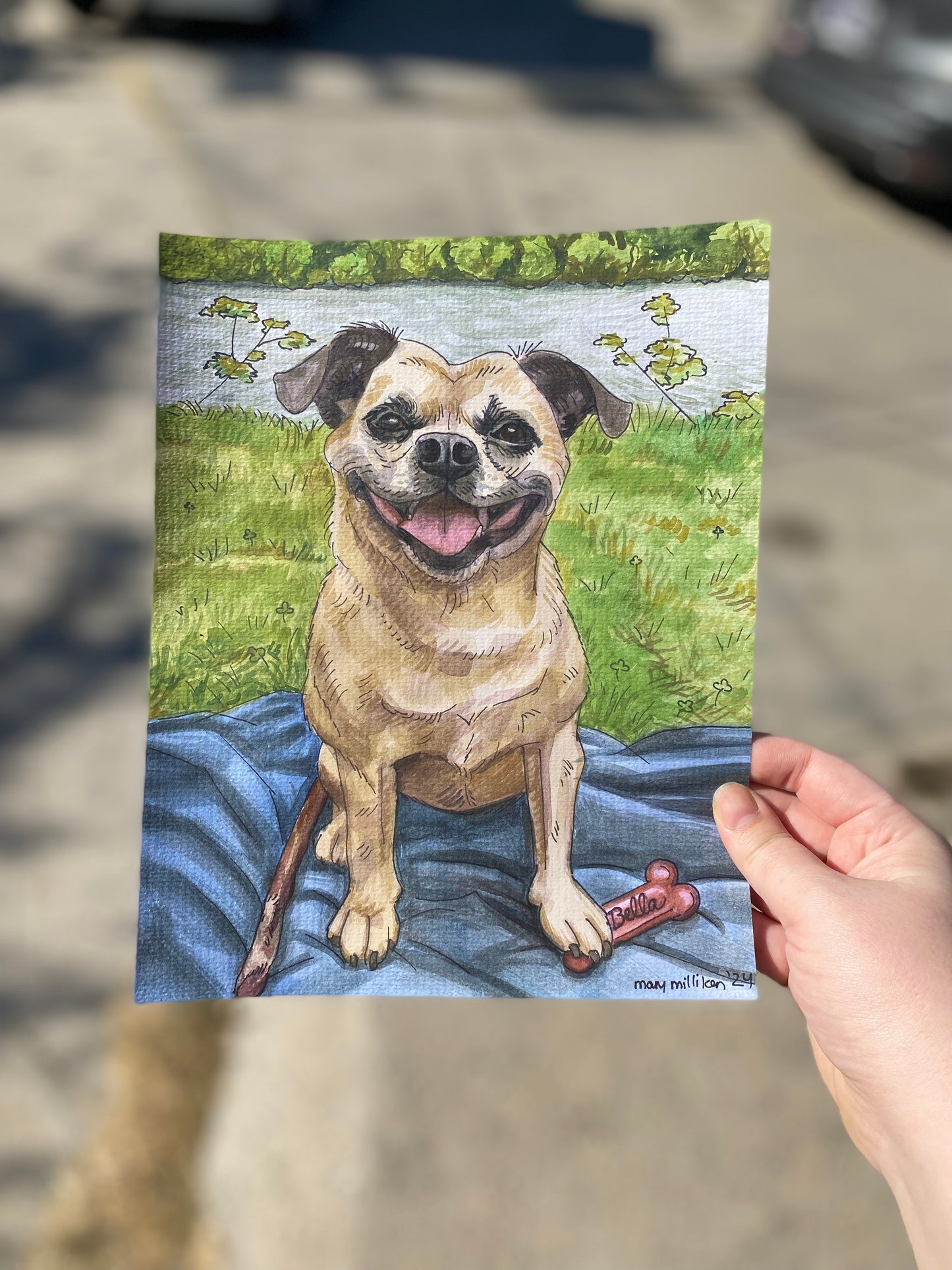 Custom Watercolor Portrait