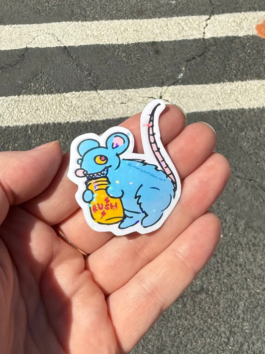 Rush Rat Sticker