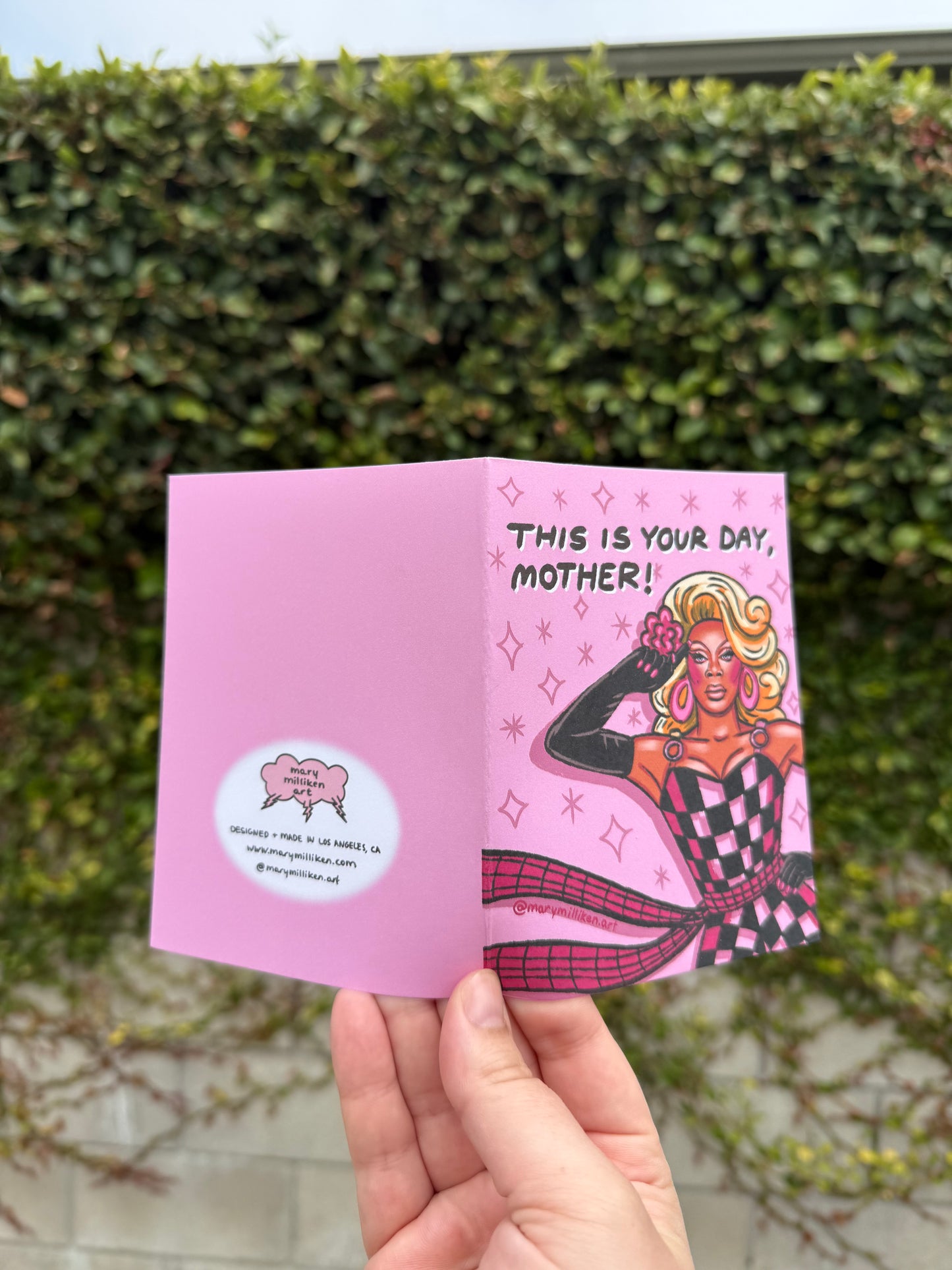 This is Your Day, Mother! RuPaul Mother’s Day Card