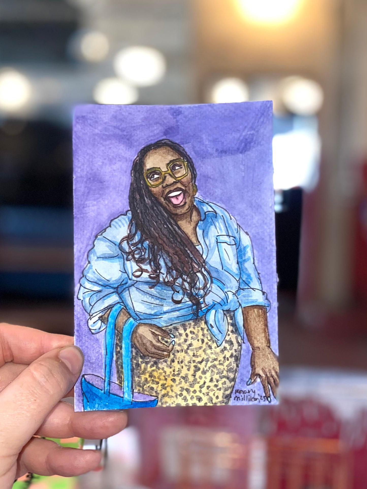 Custom Watercolor Portrait