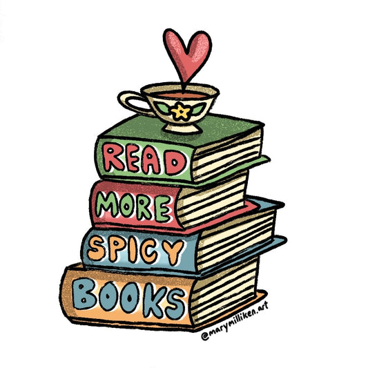 Read More Spicy Books sticker