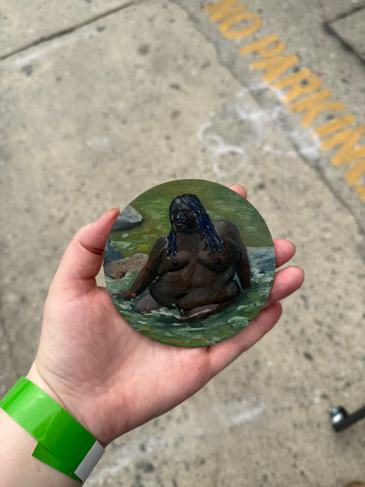 Semaj - Lil Thickie Oil Painting