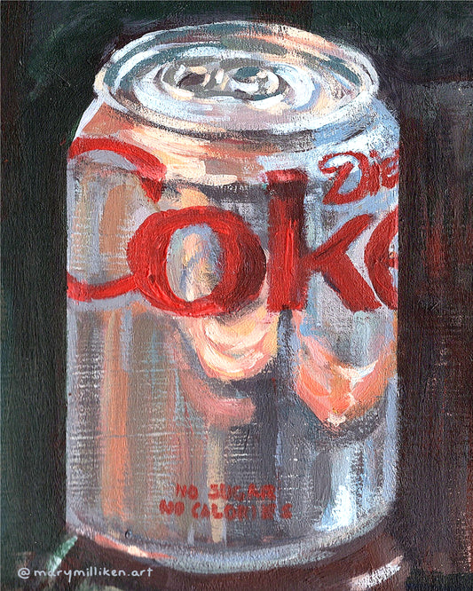 Diet Coke Art Print