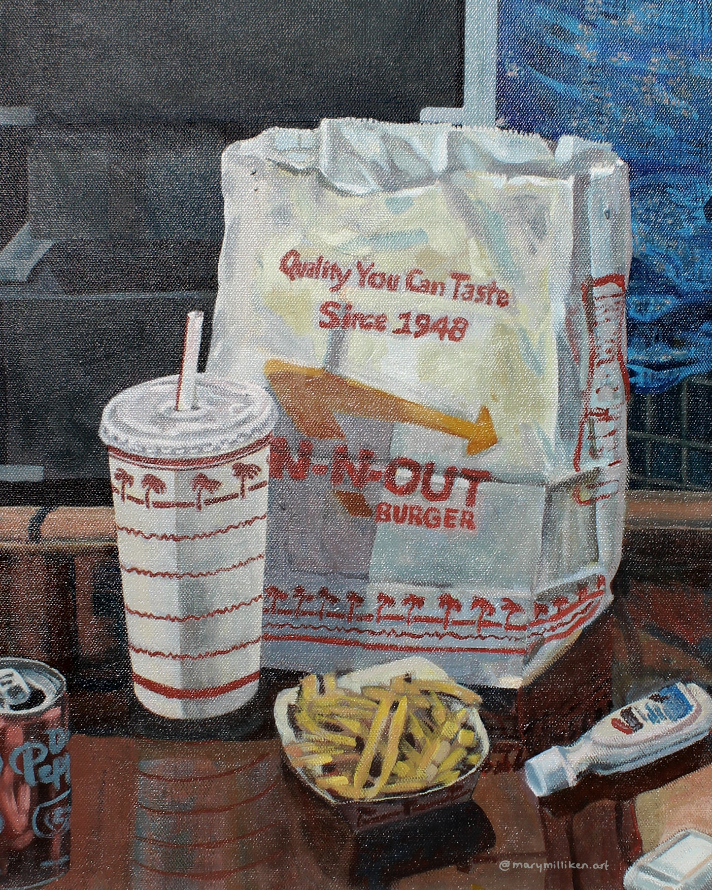 In-N-Out Still Life Art Print