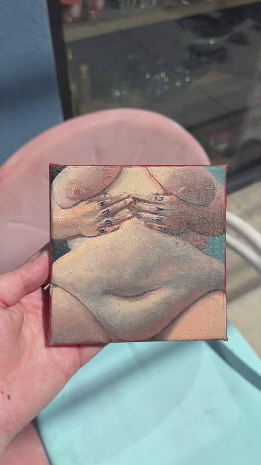 Tayla - Lil Thickie Oil Painting
